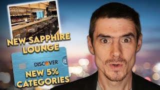 New Chase Sapphire Lounge Now Open + New 5% Cash Back On This Card
