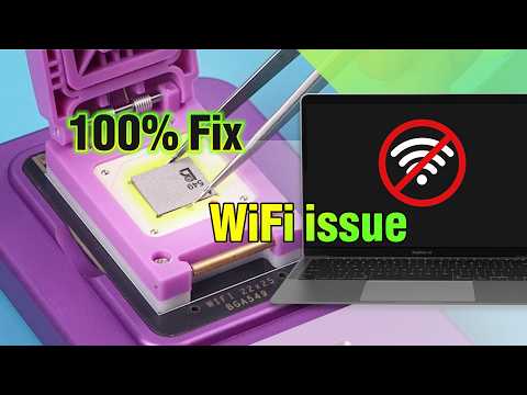 M Chips Macbook No Wi-fi Fix By Chip Replacement
