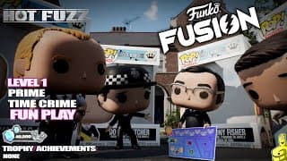 Funko Fusion: Hot Fuzz / Level 1 Prime Time Crime Fun Play - Htg