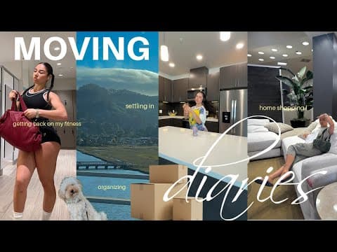 Moving Into My Dream Apartment: Settling A New Routine, Gym, Home Shopping, Organizing +more!