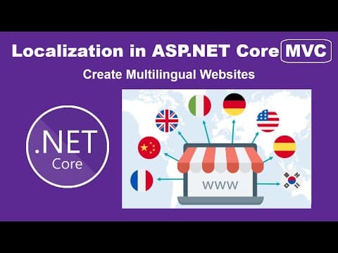 Localization In Asp.net Core Mvc: Create Multilingual Websites Using Asp.net Core And Visual Studio