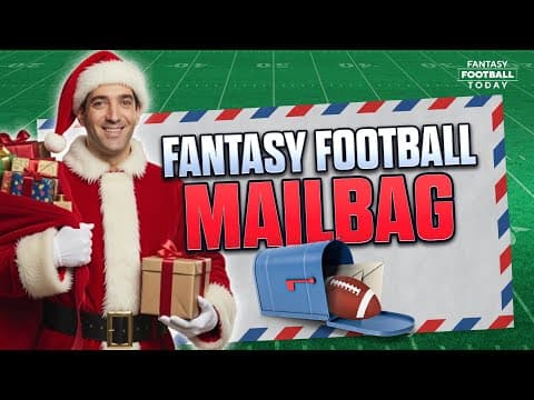 Week 17 Fantasy Football Mailbag | Start/sit, Waivers & Questions Answered! | 2025 Fantasy Football