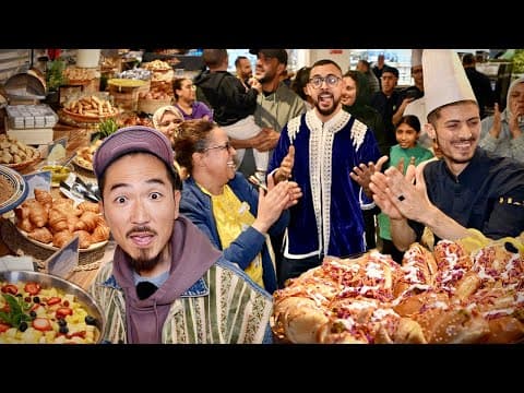 How To Enjoy Iftar In Morocco 🇲🇦 Ramadan Special Moroccan Food Buffet!!