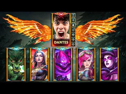 100% Cdr Hecarim Vs. 5 Challenger Players (ft. Dantes)
