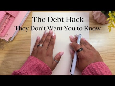 The Debt Hack They Don’t Want You To Know!