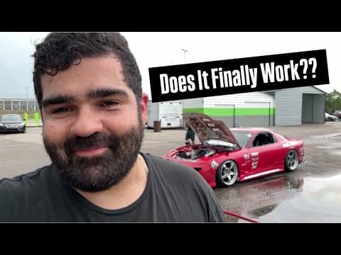 Testing The 500hp Drift Fd3s Rx7 At A Osw Private Day