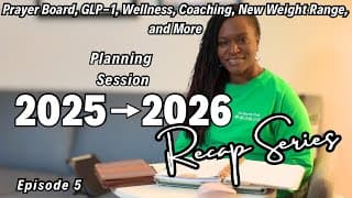 Prayer Board, Glp1, Wellness, New Weight Range & More ♡ Chat With Me ♡ 2026 Wellness Plans - Ep. 5