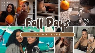 Fall Vlog || Hot Cocoa, Grwm, Cleaning, Door Decorating, Etc