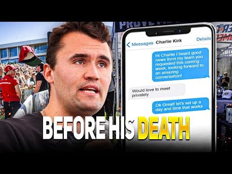My Personal Experience With Charlie Kirk Before His Death | “i Was Taught To Hate Islam”