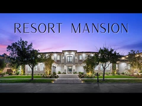 Vegas Luxury Tour: Wine Room, Pocket Doors, Mountain Views… Southern Highlands Delivers