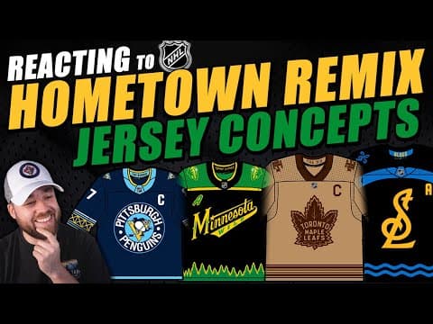 Nhl Hockey Hometown Remix Jersey Concepts!