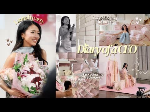 Weeks In My Life🐩 Launching My Business, Party Prep, & First Campaign Photoshoot!! | Diary Of A Ceo📈