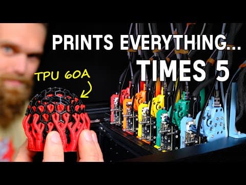 I Replaced All 5 Prusa Xl Tools With My Own Belt Driven Extruder