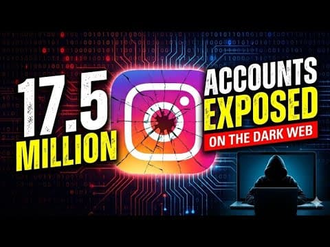 17.5 Million Instagram Accounts Just Got Exposed On The Dark Web