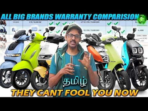 All Big Brand Electric Vehicles Warranty Exposed | Comparison With Price In 1 Frame|value For Money?
