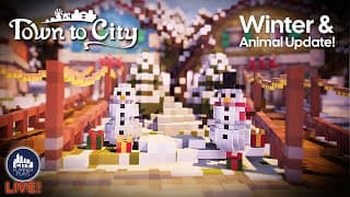 Let's Check Out The Town To City Updates... Live!  | Building & Brews