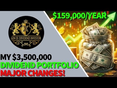 My $3,500,000 Dividend Portfolio - $159,000/year