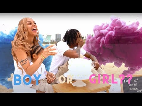 Cam & Nie Official Gender Reveal!