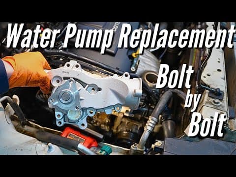 Gm 1.4 Turbo Water Pump & Thermostat Housing Replacement.