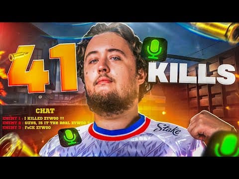 Zywoo Casually Dropping A 41 Kills Faceit Game?! (73% Hs)