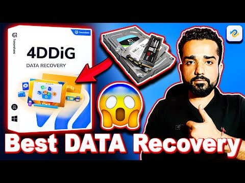 🔥the Best Free Data Recovery Software 2025 Ft. 4ddig Data Recovery @kshitijkumar1990