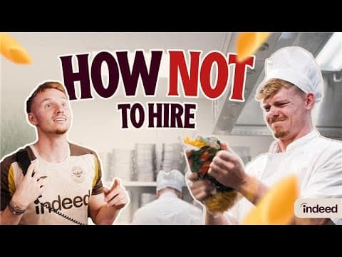 "under Strengths You've Put..." 😅 | Premier League Stars Show How Not To Hire With @indeed