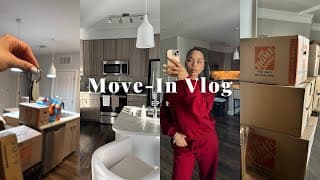 Move-in Day Vlog || Ep. 2 || Apartment Tour | Organizing | Amazon Haul | Ft. Rose Forever