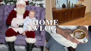 Home Vlog: Family Comes Into Town, Seeing Santa, New Furniture, Lululemon Haul