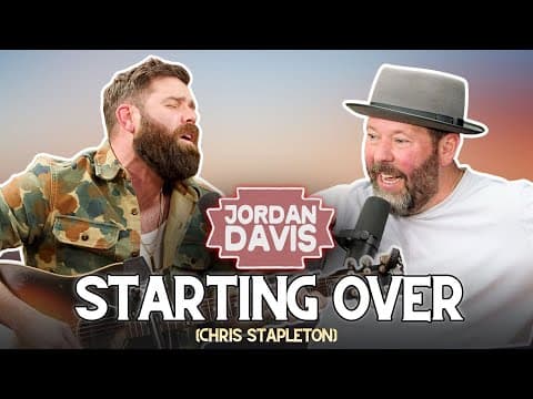 Jordan Davis - Starting Over (chris Stapleton) | Unplugged