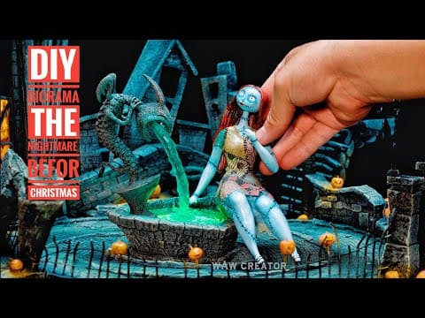 Building Halloween Town From The Nightmare Before Christmas