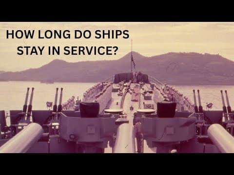 How Long Do Ships Stay In Service?