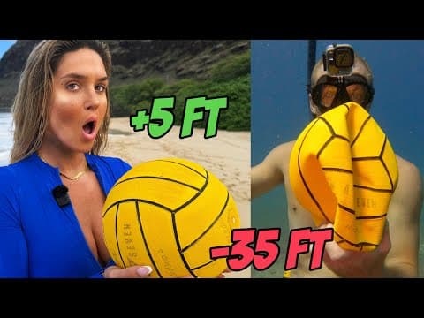 Using The Pressure Of The Ocean To Crush My Balls