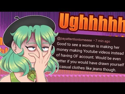 Being A Girl Online Is Exhausting...art Rant