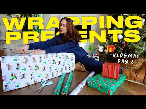 Wrapping Christmas Presents + White Elephant Party!! Vlogmas Day 6