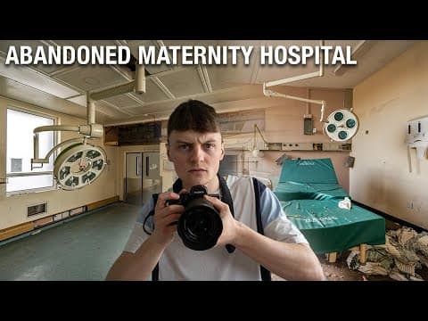 Exploring An Abandoned Maternity Hospital: Old Operating Theatres Found