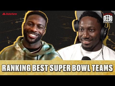 Debating Best Super Bowl Teams Of Last 25 Years With Emmanuel Sanders And Deebo | Cleats & Convos