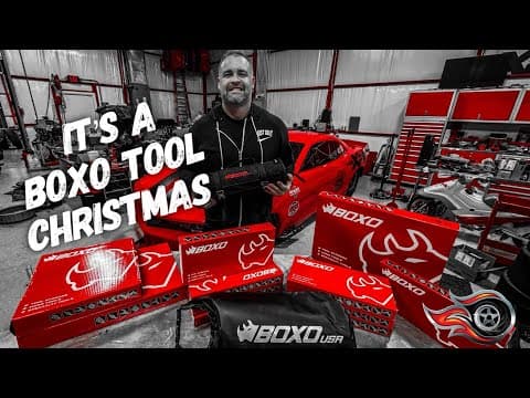 Christmas Came Early....boxo Tool Kit For The New Race Trailer