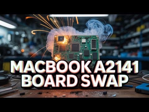 Macbook Pro A2141 Dead 💥 Resq Recovers All Data With Forensic Board Transplant!
