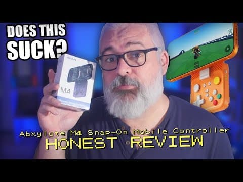 Honest Review - Abxylute M4 Snap-on Mobile Controller