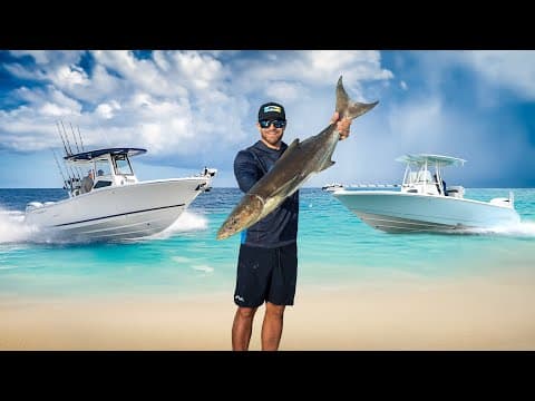 How To Find The Right Fishing Boat | Bay Boat Vs. Center Console | Fishing For Yellowtail & Cobia