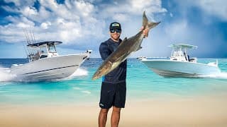 How To Find The Right Fishing Boat | Bay Boat Vs. Center Console | Fishing For Yellowtail & Cobia
