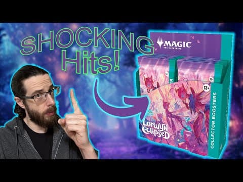 A Shocking Amount Of Shock Lands! Lorwyn Eclipsed Collector Booster Box Opening #mtgambassador #mtg