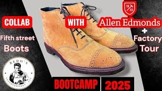 Collab With Allen Edmonds, Fifth Street Boots #386
