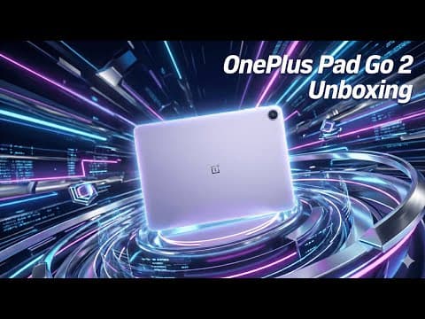 Oneplus Pad Go 2 Unboxing And First Look | 12.1-inch 2.8k Display, Dimensity 7300 Ultra, 5g Variant