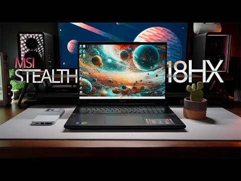 Msi Stealth 18 Hx Ai (2025) Review: The Lean Mean Gaming Machine