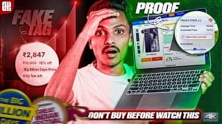 Don't Buy Anything In Big Billion Days Before Watching This Video! Fake Prices Live Proof🤯