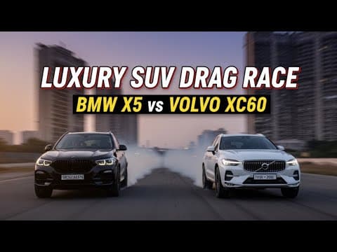 Bmw X5 Vs Volvo Xc60: Drag Race