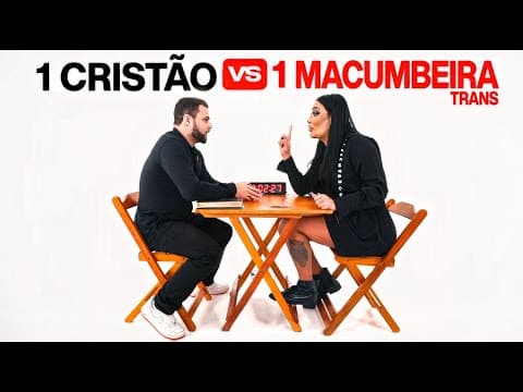 1 Cristão Vs 1 Macumbeira Trans! - Clone