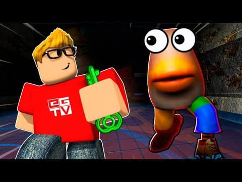 Escaping The Evil Fish In Roblox Feesh!