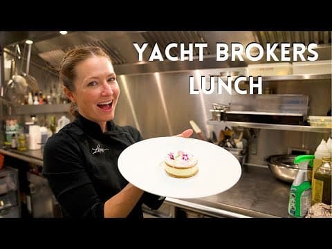 Yacht Lunch Challenge: Impress 12 Luxury Brokers!?